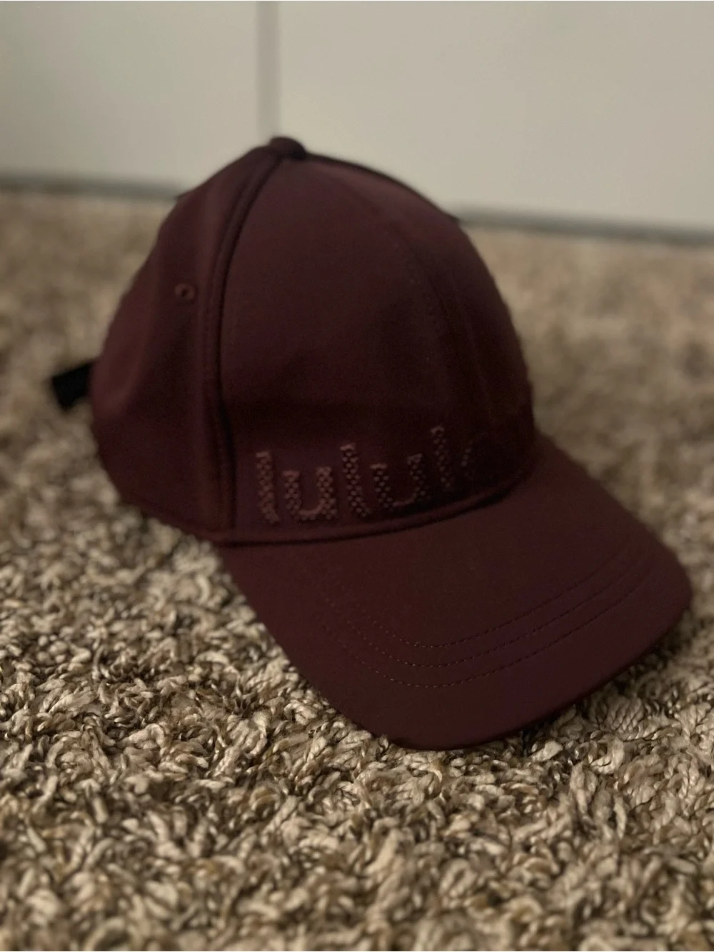 Lululemon Women’s Baller *Squad Baseball Hat Dark Adobe Burgundy